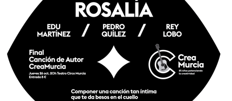 Final Canción de Autor CreaMurcia con Rosalía